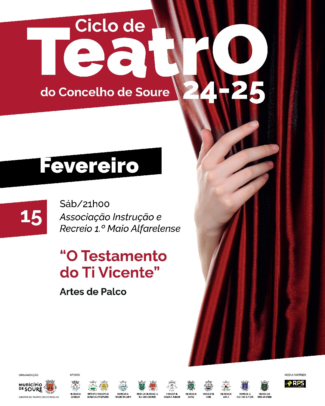 Ciclo de Teatro 24-25 – Freguesia de Alfarelos